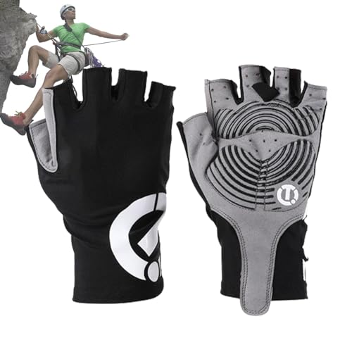 Lnhgh Halbfinger-Handschuhe für Herren, Fahrradhandschuhe für Damen - Atmungsaktive Rennrad-Handschuhe Herren | rutschfeste Outdoor-Fahrradhandschuhe, schweißabsorbierend, Anti-Cocooning von Lnhgh