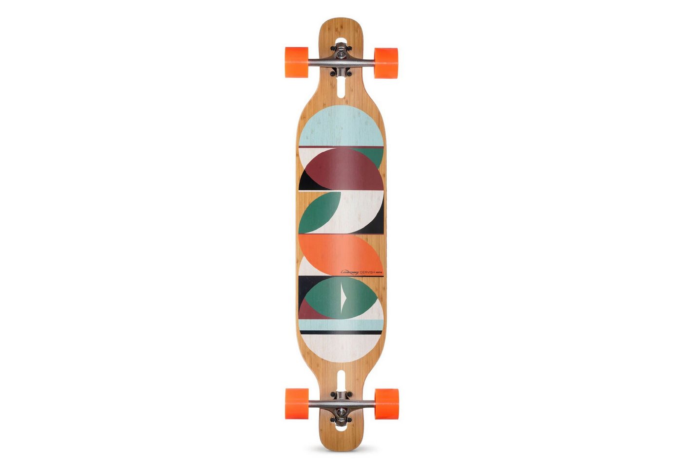 Loaded Longboard Dervish Sama 43" Drop Through complete, Twintip mit kleinen Kicktails von Loaded