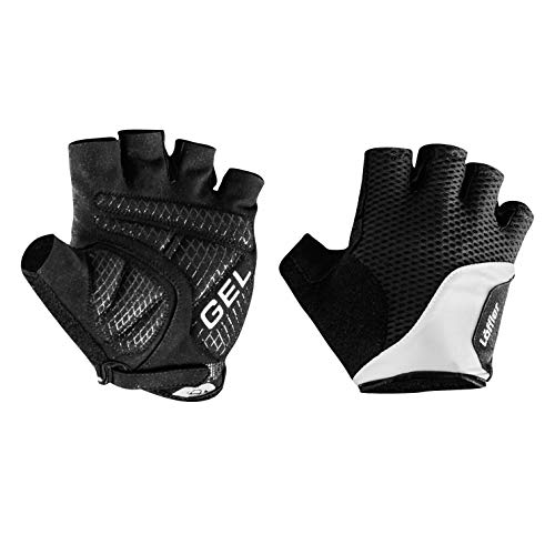 Löffler Bike Gloves Elastic Gel Schwarz - Hochwertiger elastischer Radhandschuh, Größe 10-10.5 - Farbe White von Löffler