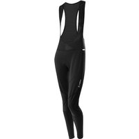 LÖFFLER Damen WS Elastic lange Trägerhose, Größe 42, Velo Hose, von Löffler