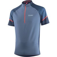 LÖFFLER Herren Trikot M BIKE SHIRT HZ LEAVES TOUR von Löffler
