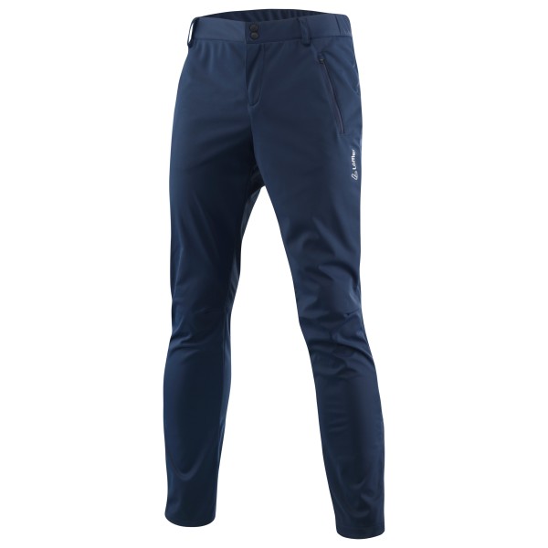 Löffler - Pants Elegance 2.0 Windstopper Light - Langlaufhose Gr 110 - Long;26 - Short;27 - Short;52 - Regular;56 - Regular blau;schwarz von Löffler