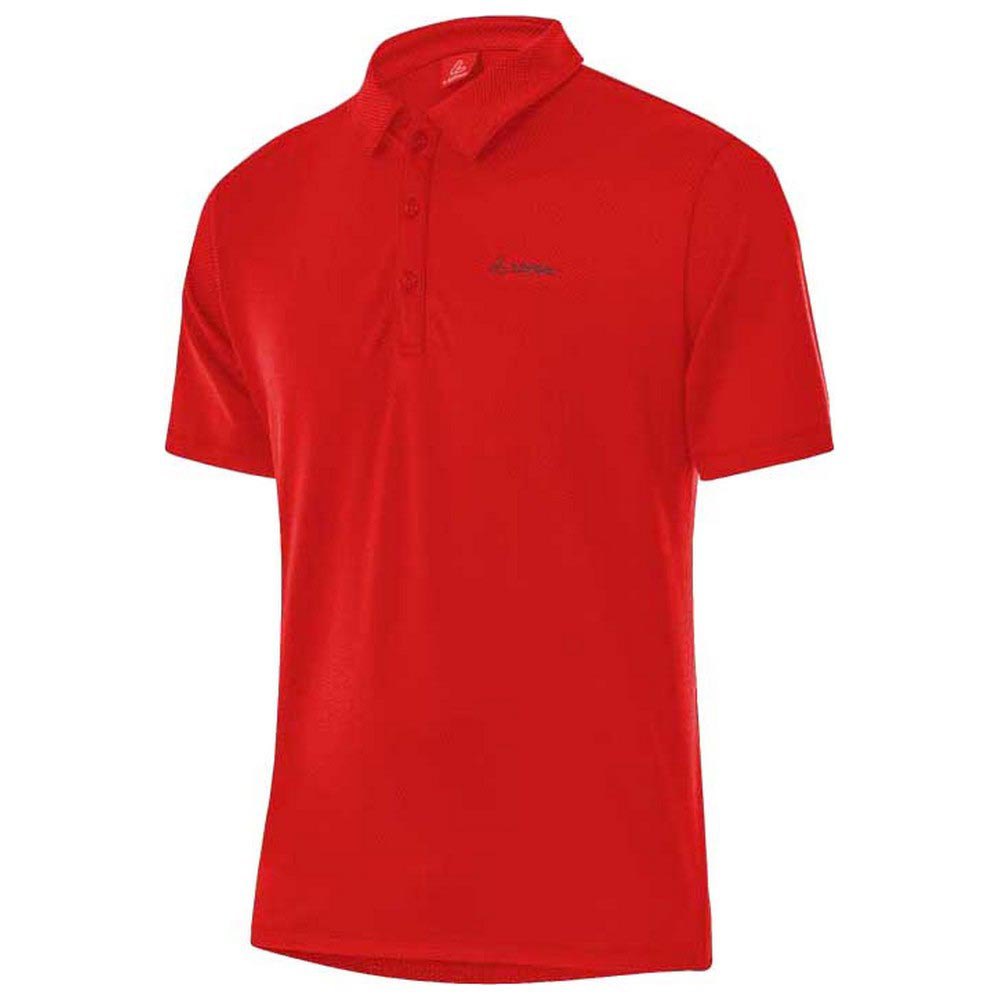 Loeffler Tencel Cf Short Sleeve Polo Shirt Rot XL Mann von Loeffler