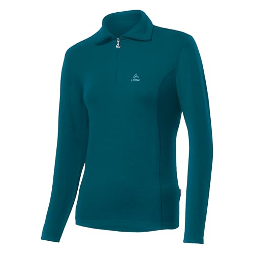 Löffler W Midlayer Turtle TRANSTEX - Blue Coral - 36 von Löffler
