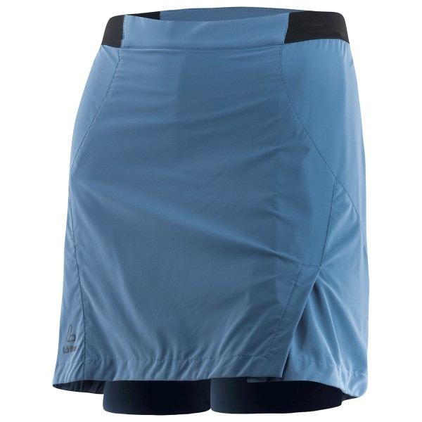 Löffler - Women's 2in1 Skirt Assl - Rock Gr 34;36;38;40;42;44;46 blau;schwarz von Löffler