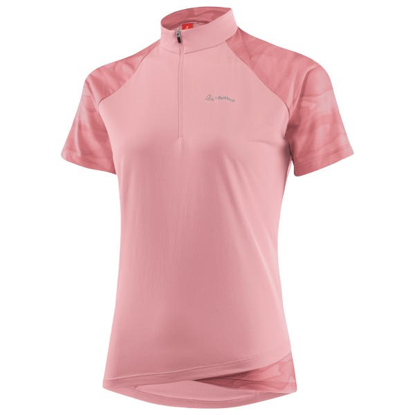 Löffler - Women's Bike Shirt Half Zip Barkly Rise - Radtrikot Gr 36;38;40;42;44;46;48;50 blau;rosa von Löffler