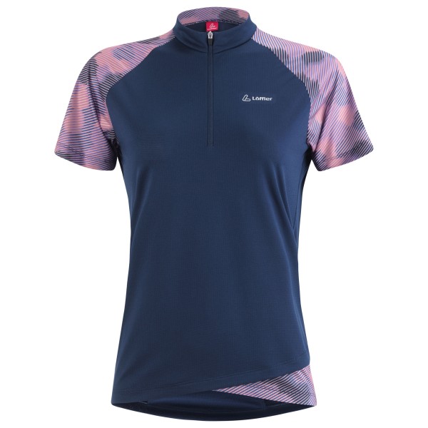 Löffler - Women's Bike Shirt Half-Zip Maja Rise - Radtrikot Gr 40 blau von Löffler
