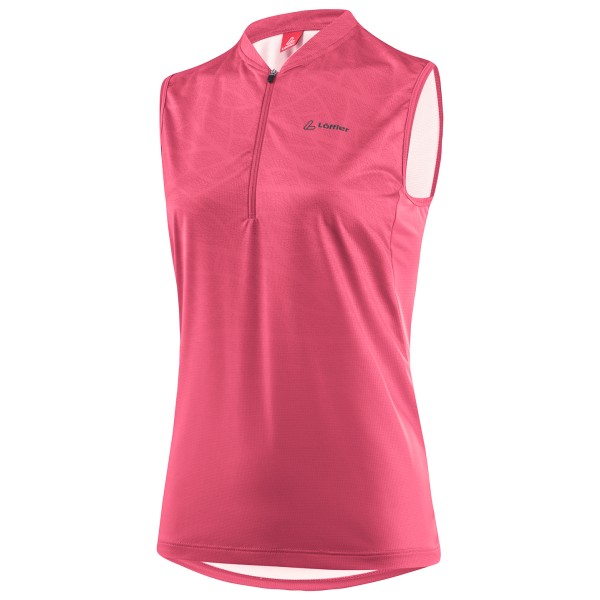 Löffler - Women's Bike Sleeveless Shirt Half Zip Cutina - Rad Singlet Gr 36 rosa von Löffler