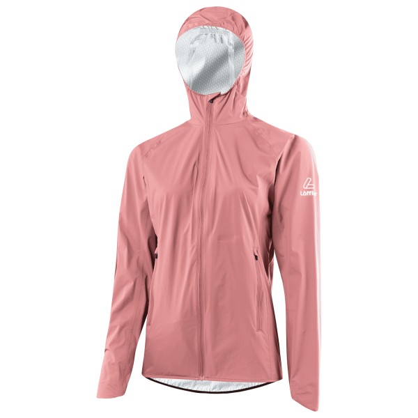 Löffler - Women's Hooded Jacket WPM Pocket - Fahrradjacke Gr 36 rosa von Löffler