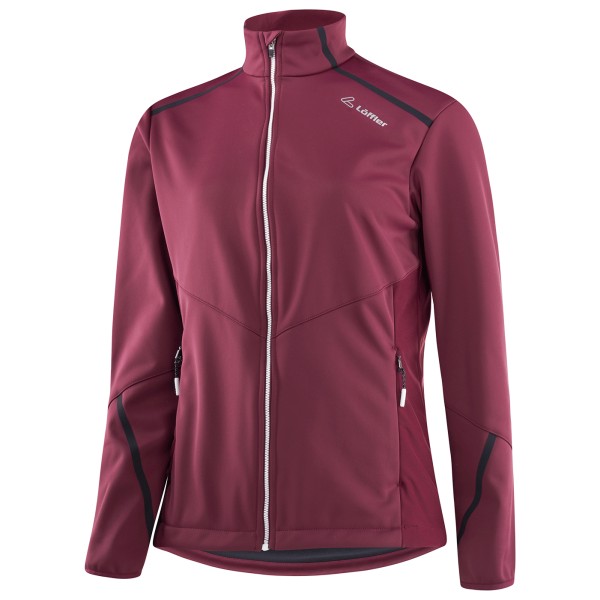 Löffler - Women's Jacket Calida Windstopper Warm - Langlaufjacke Gr 38 rot von Löffler