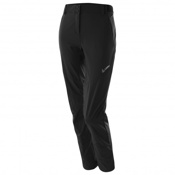Löffler - Women's Pants Comfort Active Stretch - Softshellhose Gr 23 - Short;34 - Regular;44 - Regular;72 - Long;84 - Long blau;schwarz von Löffler