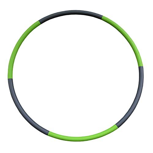 Hula Hoop Reifen Fitness Hoop Bauchtrainer (Farbe: Grau-Grün) von Löwen