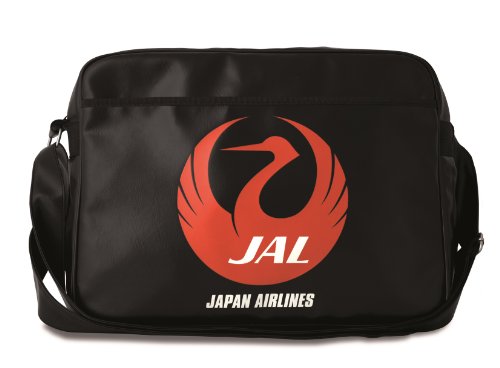 Logoshirt® Japan Airline I JAL I Logo I Umhängetasche I Schultertasche I Retro-Sporttasche I Kunstleder I Querformat I blau I Lizenziertes Originaldesign von Logoshirt