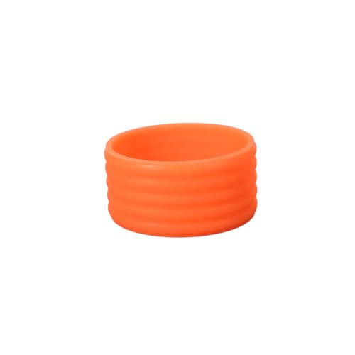 Lohill 8 Stück Griffband, Tennisschläger Griffband Silikon-Handgriff Fix Ringe,Tennisschläger Bandschläger, Stretchy Schlägerhandgrif Gummiring Tennisschläger Übergreifer Silikonband(8 Farben) von Lohill