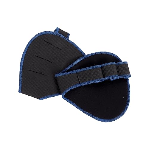 Lollanda Fitness Griffpolster Griffpads für Klimmzüge,Fitness Handschuhe Krafttraining Grip für Bodybuilding, Radsport und Gym,Sporthandschuhe für Damen und Herren (Blau) von Lollanda