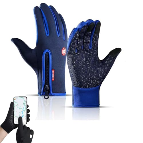 Arbeitshandschuhe Herren Damen Touchfunktion Freezr Handschuhe Freezer Handschuh Touchscreen-Funktion Sporthandschuhe Gefüttert Laufhandschuhe Skihandschuhe Warme Ideal Reithandschuhe Gloves von Lomelomme