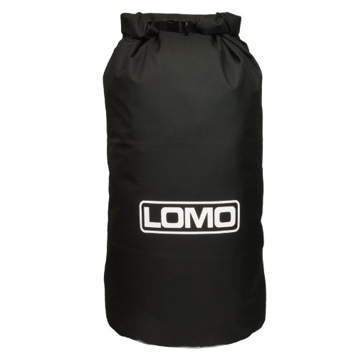 Lomo Wasserdichter Packsack mit Sichtfenster, 100 l, Schwarz von Lomo