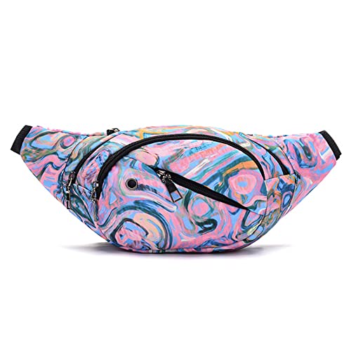 Long Keeper Bauchtasche Damen Herren - Gürteltasche Groß Waist Fanny Pack, Multifunktional Brusttasche Stylisch Hüfttasche für Running Sport Reisen von Long Keeper