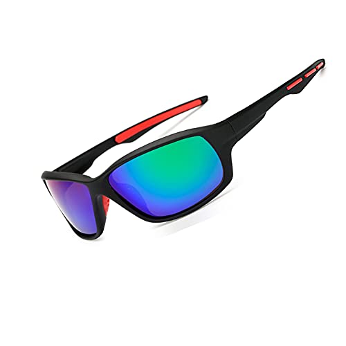 Long Keeper polarisierte sonnenbrille herren damen mtb sportbrille fahrradbrille herren mit UV400-Schutz von Long Keeper