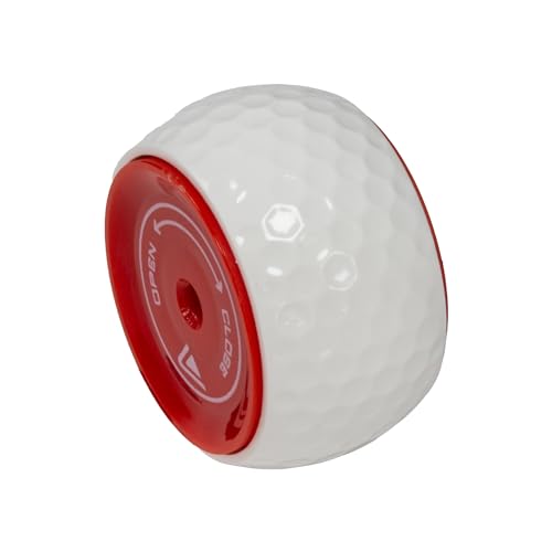 Longridge Golf-Putt-Trainingsball, weiß, Einheitsgröße von Longridge