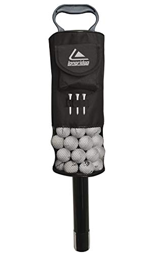 Longridge Golf Shag Ball Tasche Deluxe, Schwarz von Longridge