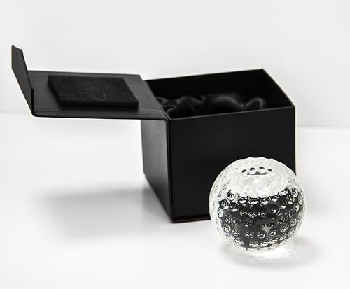 CAGO Longridge Crystal Golf Ball Teelichthalter und Briefbeschwerer von Longridge