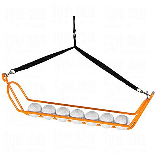 Longridge Search 'N Rescue Stretcher Golfball Retriever, Orange/Schwarz, 10 m von Longridge
