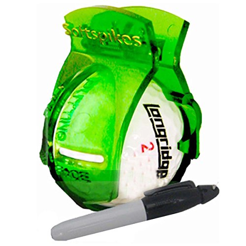 Longridge Uni Golfübungsgeräte Ausrichtungshilfe, Grün von SOFTSPIKES