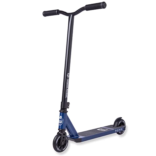 Longway Sports Stunt Scooter - Adam - Robuster Stuntscooter, 6061 T6 gehärtetes Alu, ABEC 9, 110mm Wheels, Flex Brake, kickscooter, Funscooter, Roller, Trick Scooter, Funroller, Midnight von Longway