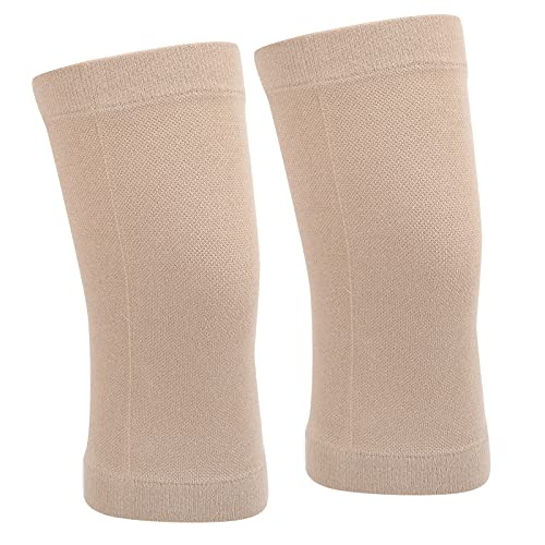 Longzhuo 2 Stück Kompressions-Kniebandage, ultradünne Baumwolle, Nahtlose Kniebandage zur Schmerzlinderung von Longzhuo