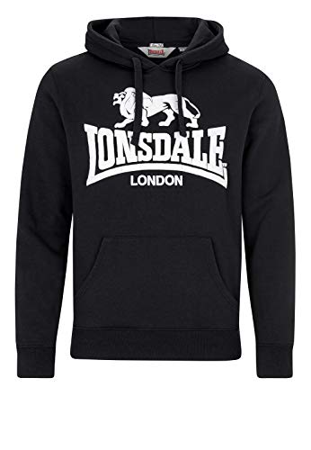 Lonsdale London Herren Gosport 2 Kapuzenpullover, Black, S von Lonsdale London