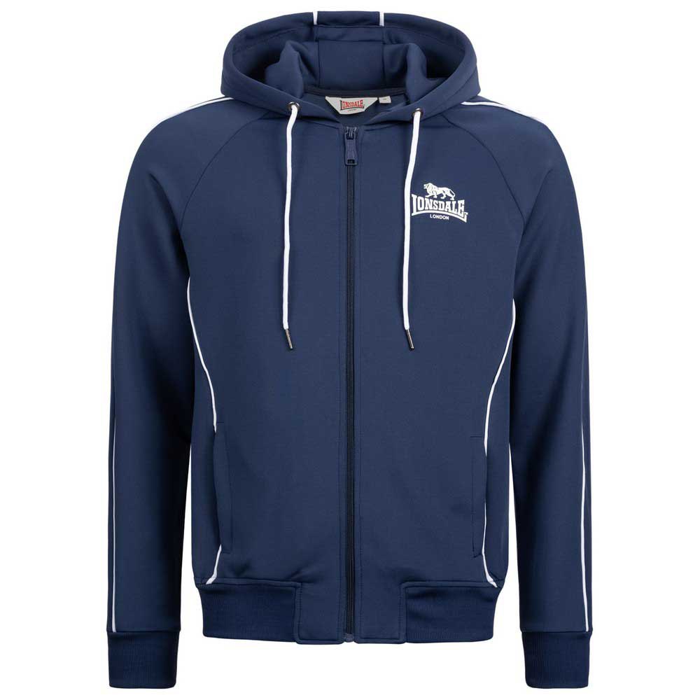 Lonsdale Achavanich Full Zip Sweatshirt Blau 2XL Mann von Lonsdale