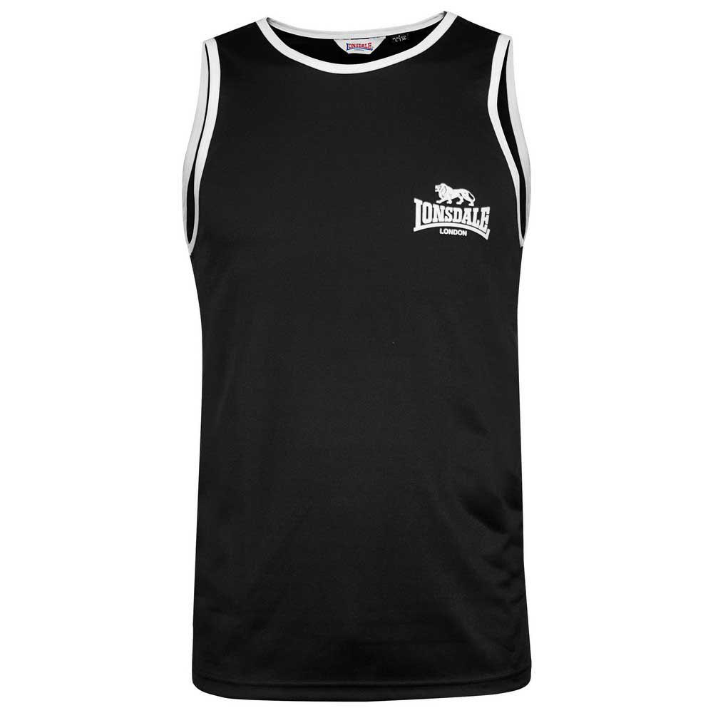 Lonsdale Amateur Singlet Sleeveless T-shirt Schwarz 2XL Mann von Lonsdale