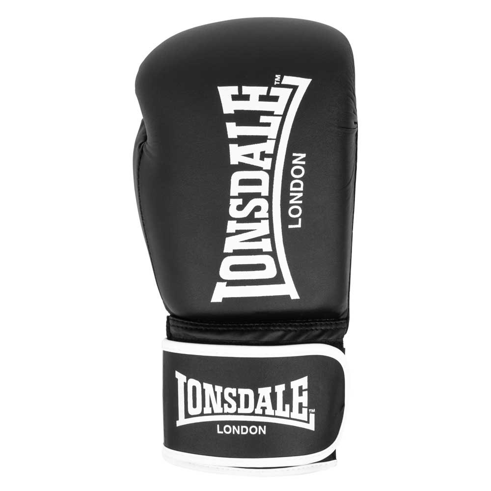 Lonsdale Ashdon Artificial Leather Boxing Gloves Schwarz 8 oz von Lonsdale