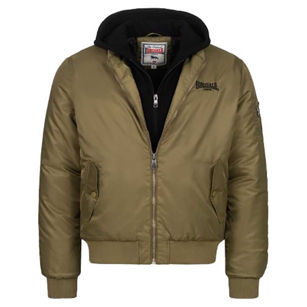 Lonsdale Ballindean Jacket Grün 2XL Mann von Lonsdale