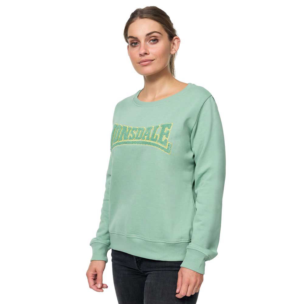Lonsdale Ballyhip Sweatshirt Grün S Frau von Lonsdale