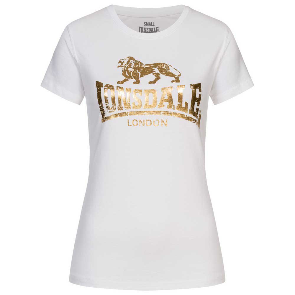 Lonsdale Bantry Short Sleeve T-shirt Weiß 2XL Frau von Lonsdale