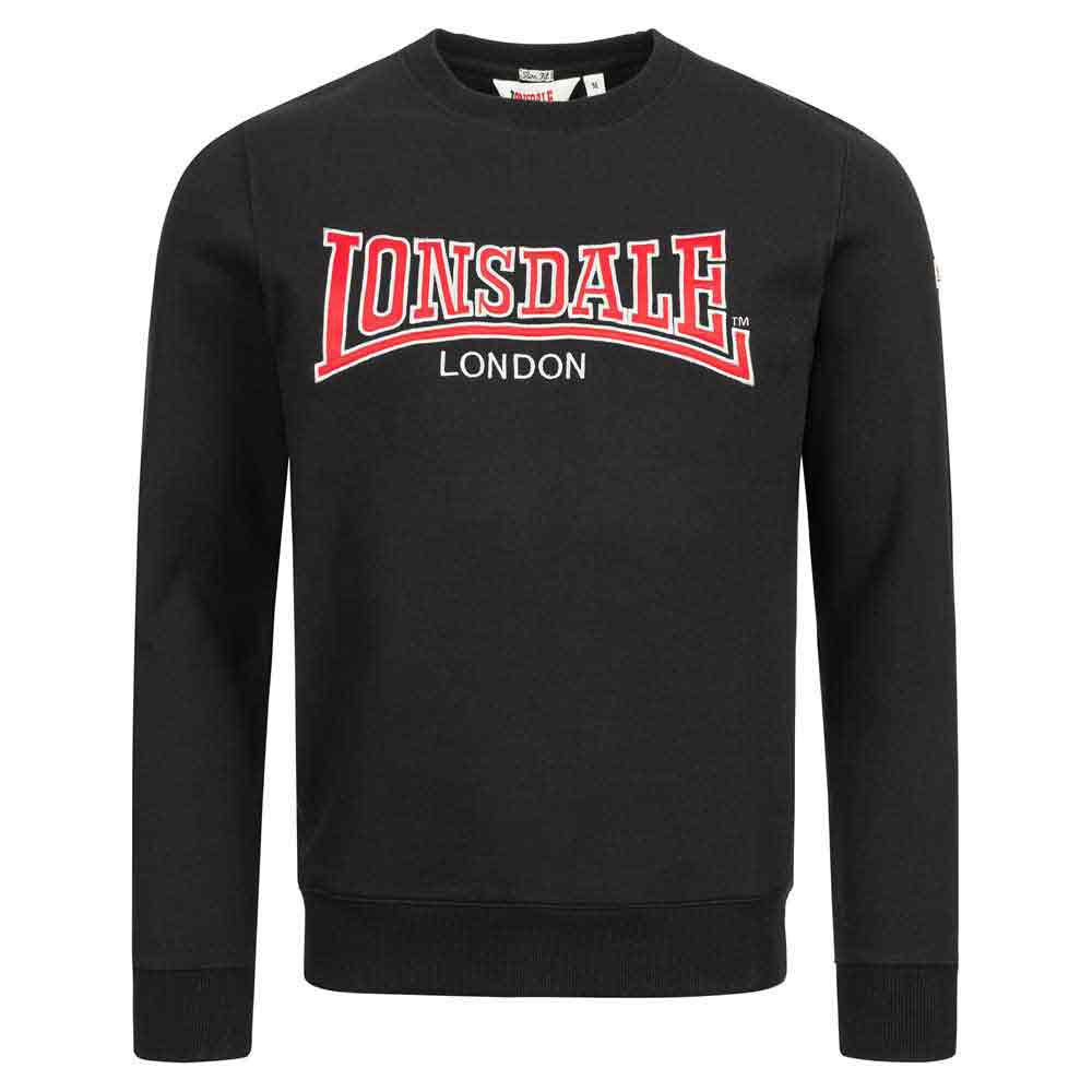 Lonsdale Berger Lp181 Sweatshirt Schwarz 2XL Mann von Lonsdale