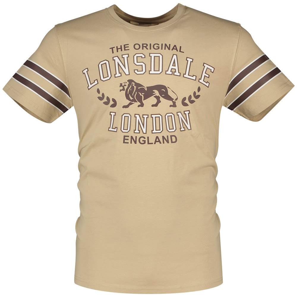 Lonsdale Brouster Short Sleeve T-shirt Beige 3XL Mann von Lonsdale