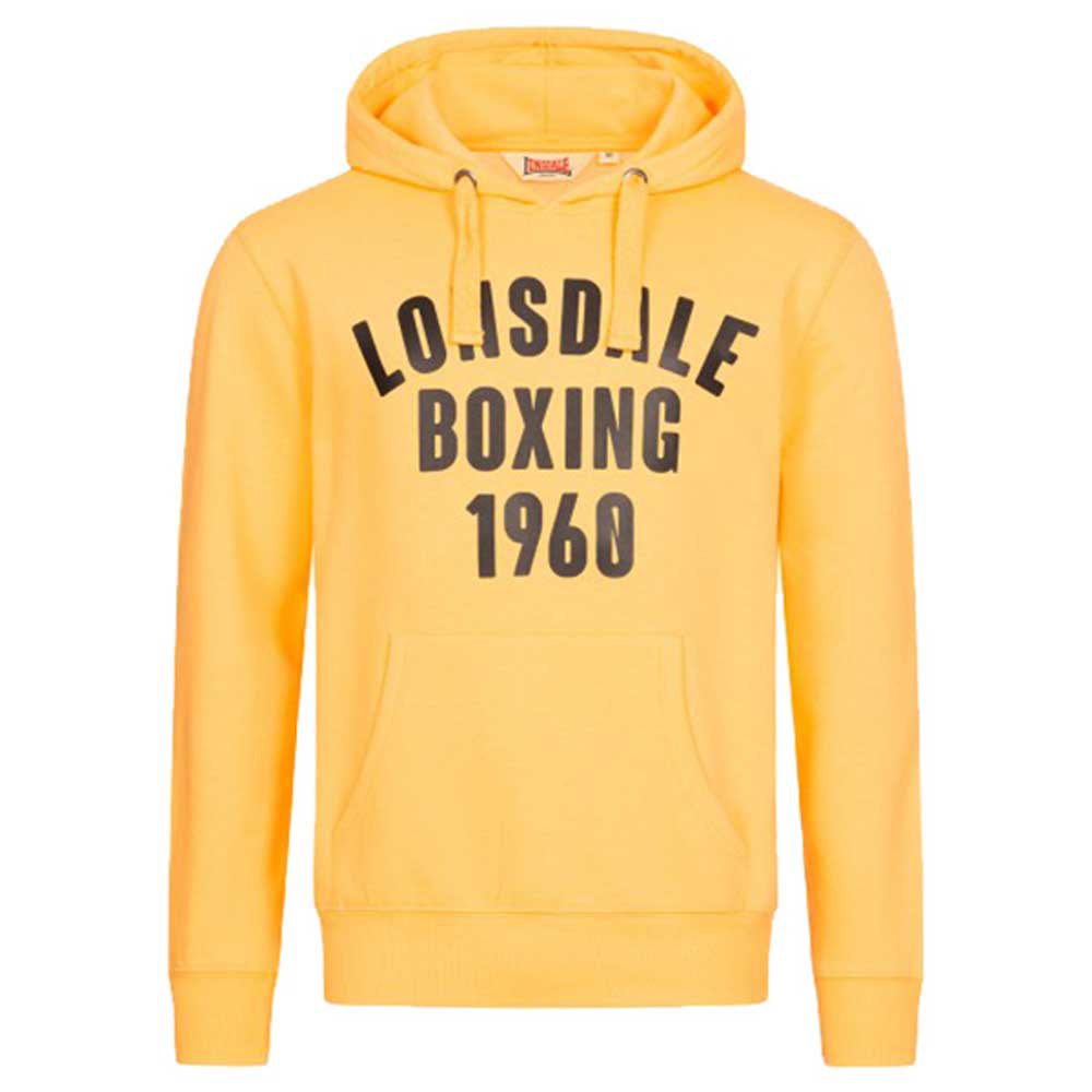 Lonsdale Buckhaven Hoodie Gelb L Mann von Lonsdale