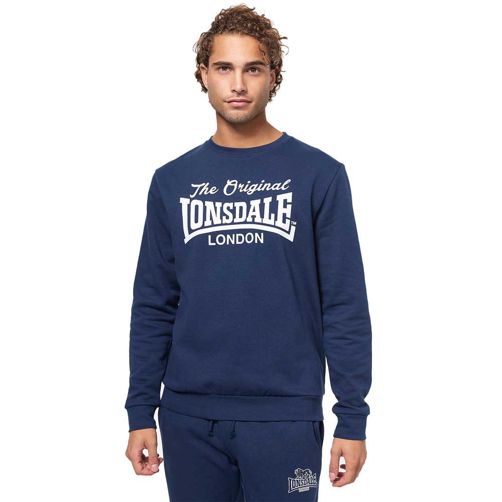 Lonsdale Burghead Sweatshirt Blau 2XL Mann von Lonsdale