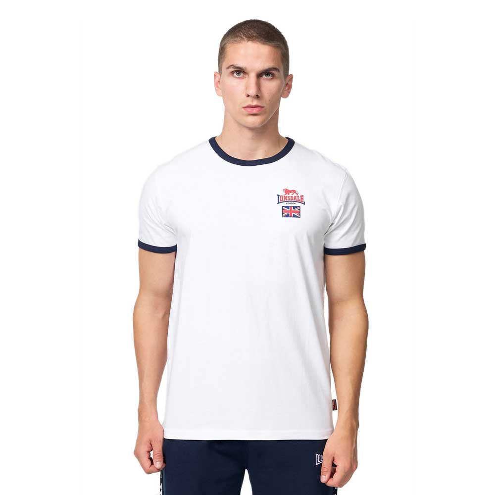 Lonsdale Cashendun Short Sleeve T-shirt Weiß 2XL Mann von Lonsdale