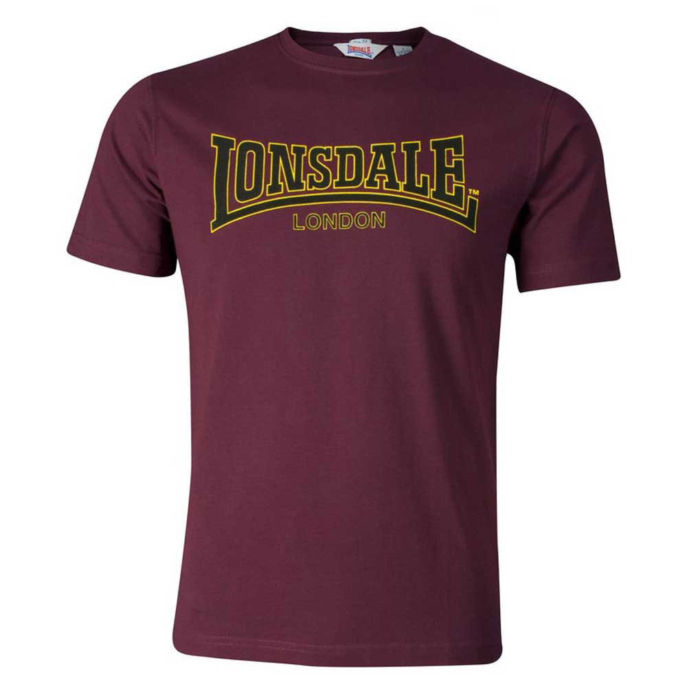 Lonsdale Classic Short Sleeve T-shirt Rot 2XL Mann von Lonsdale