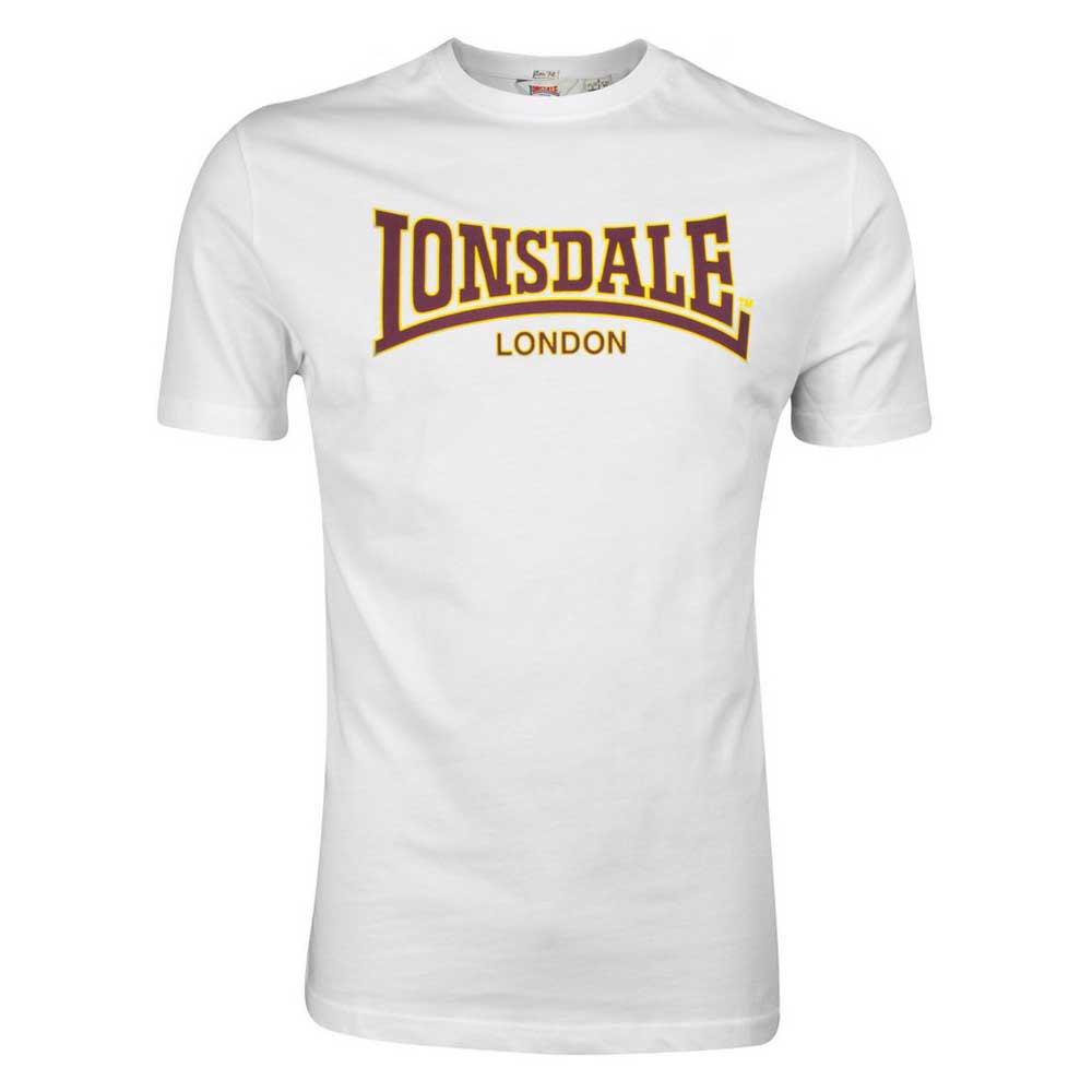 Lonsdale Classic Short Sleeve T-shirt Weiß M Mann von Lonsdale
