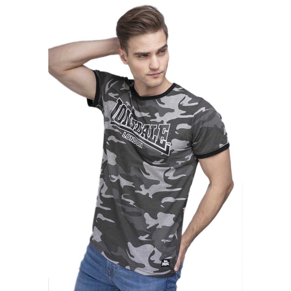 Lonsdale Cobbett Short Sleeve T-shirt Grau 3XL Mann von Lonsdale