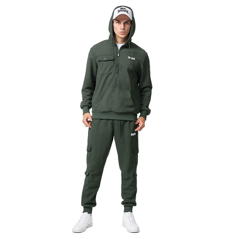 Lonsdale Corbalton Tracksuit Grün M Mann von Lonsdale