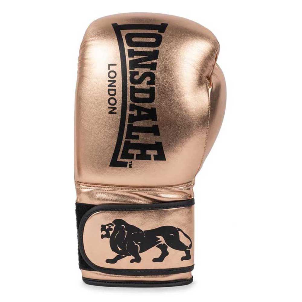 Lonsdale Dinero Artificial Leather Boxing Gloves Rosa 14 oz von Lonsdale