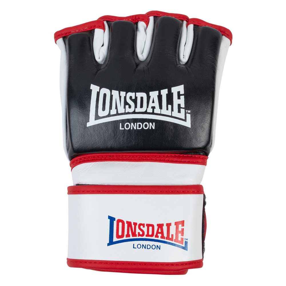 Lonsdale Emory Mma Leather Combat Glove Weiß,Schwarz M von Lonsdale