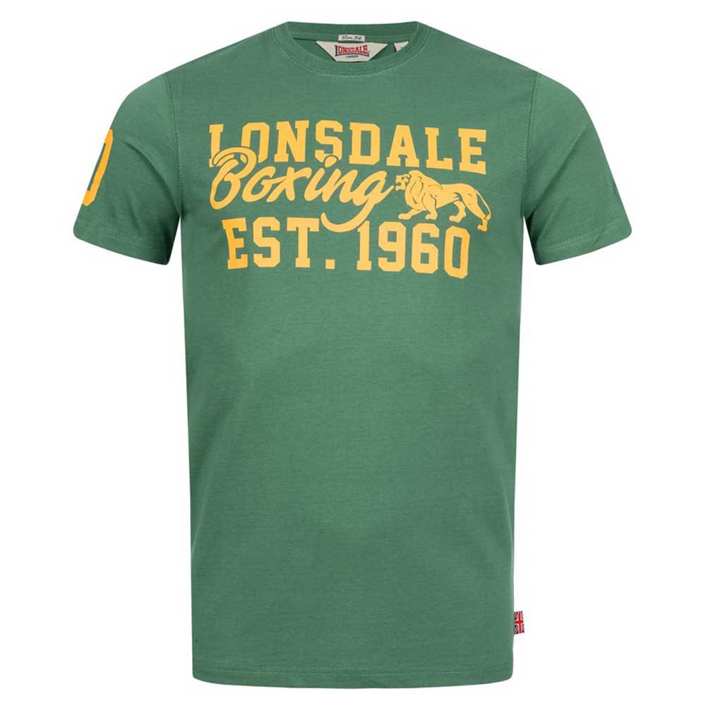 Lonsdale Freswick Short Sleeve T-shirt Grün S Mann von Lonsdale