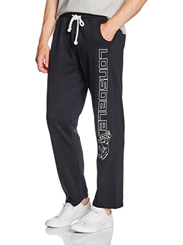 Lonsdale Herren Jogginghose Normale Passform STONESFIELD, Black 5XXL, 114609 von Lonsdale